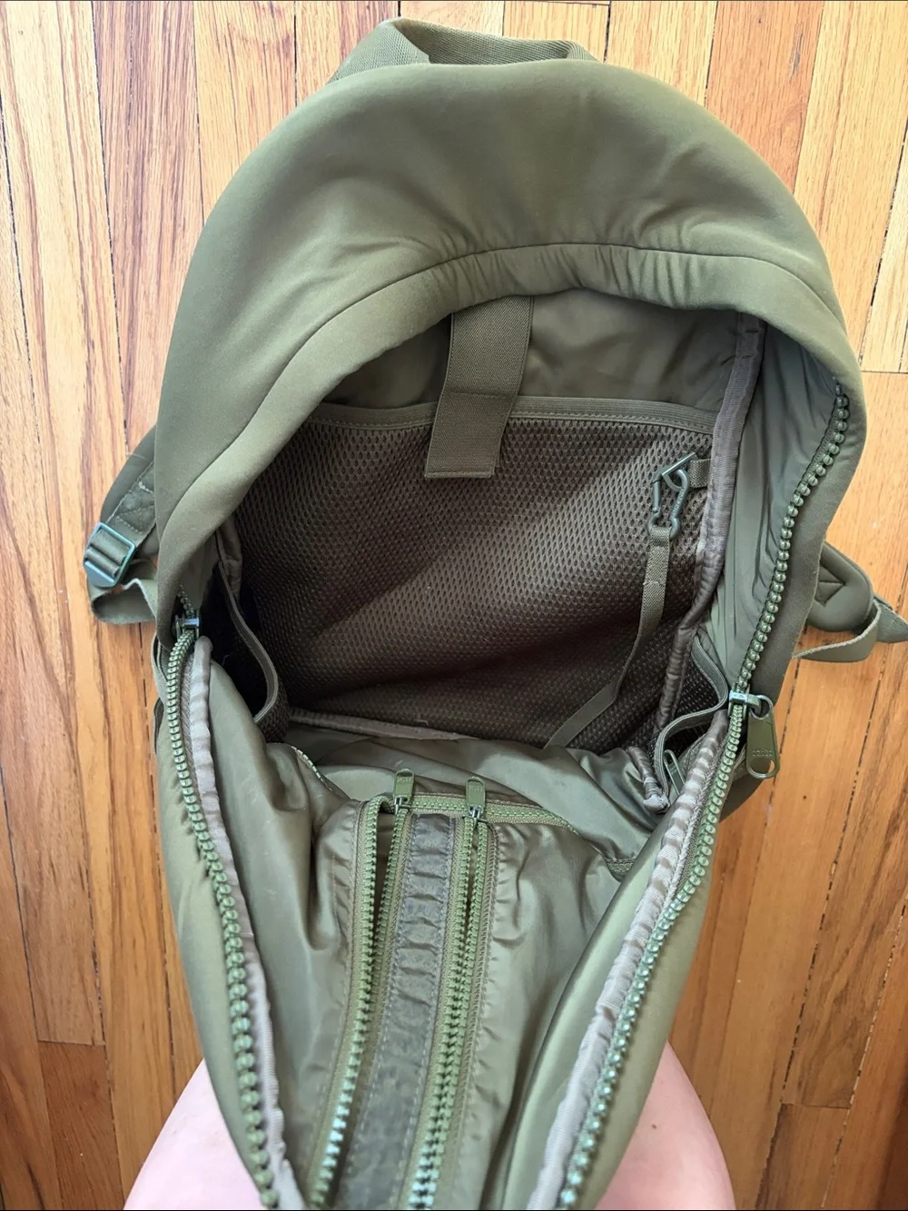 Dagne Dover Olive Green Backpack